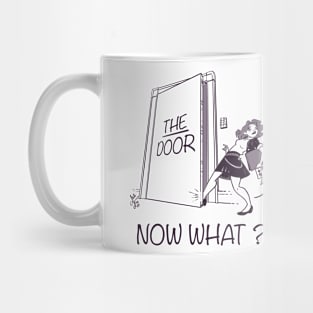 Foot In The Door: Now What? Mug